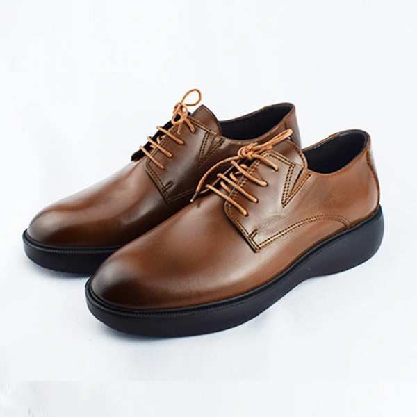 Chaussure homme confort + 009 marron miniature